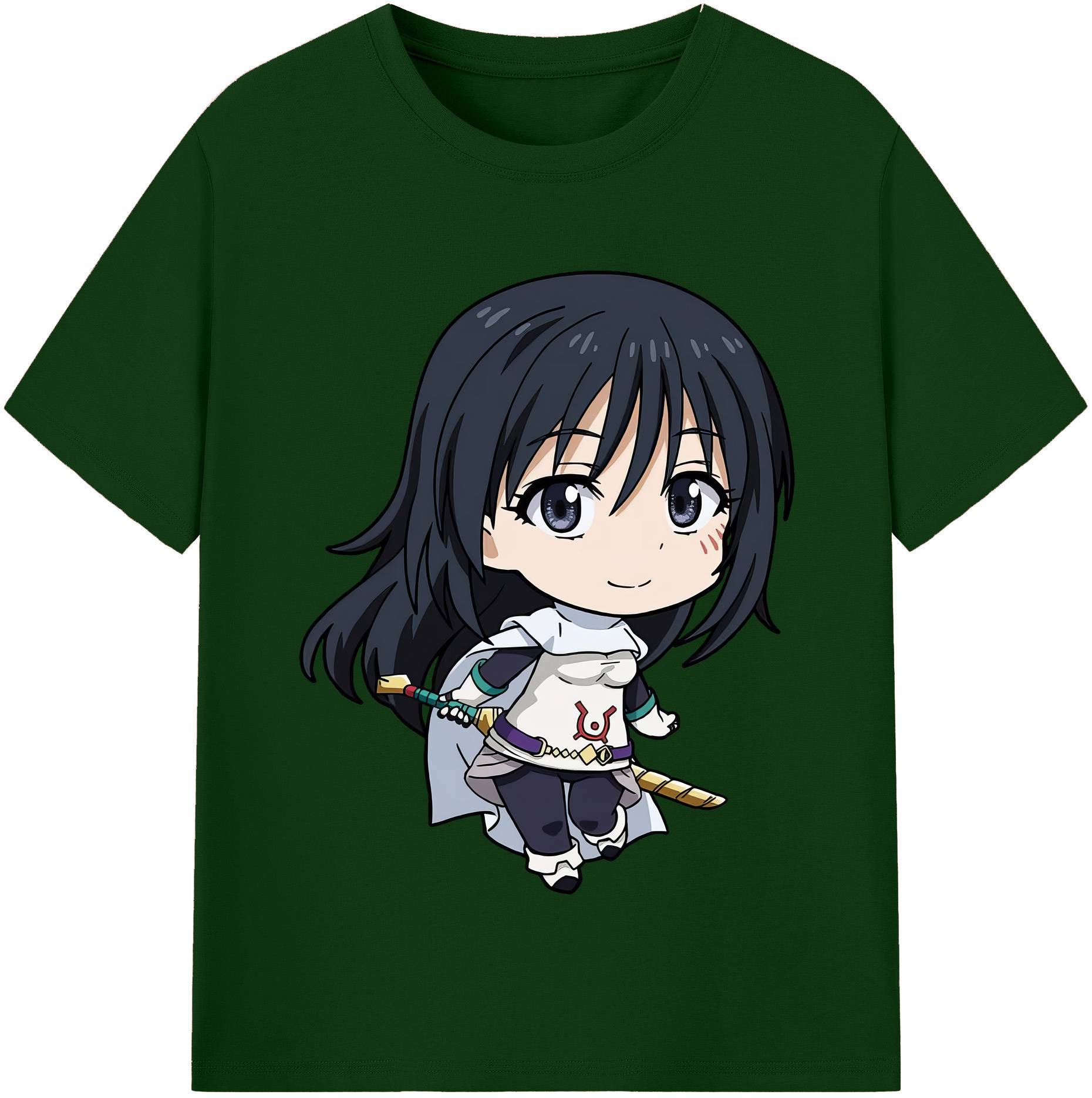 （画像用） 転スラ Regarding Reincarnated to Slime 綿100％半袖Tシャツ（フロントプリント）